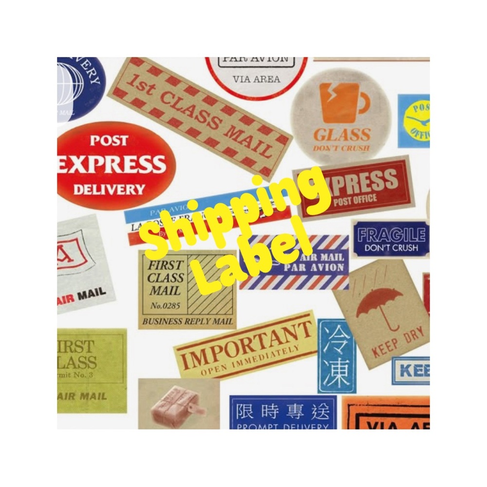 $3 shipping label